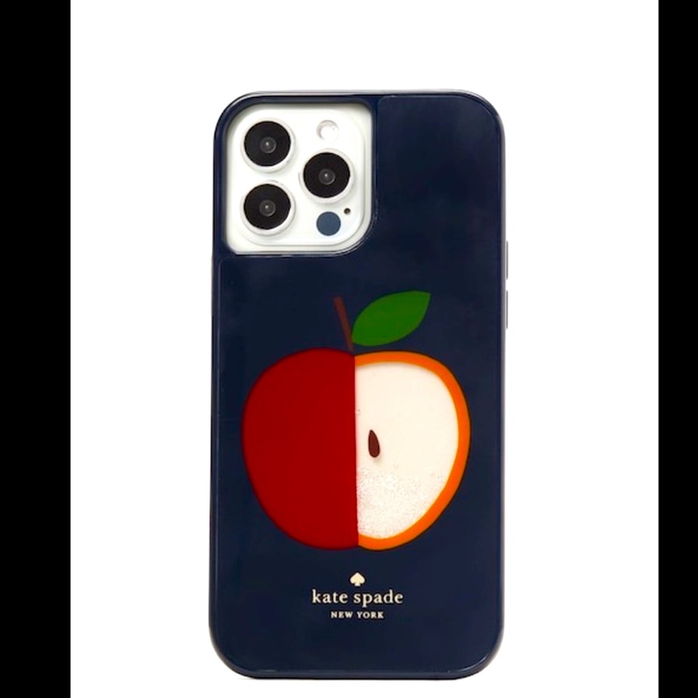 KATE SPADE IPHONE 13 PRO MAX APPLE FLOATING JEWELS CASE | NWT
